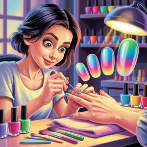 Как да направите маникюр омбре (градиент)